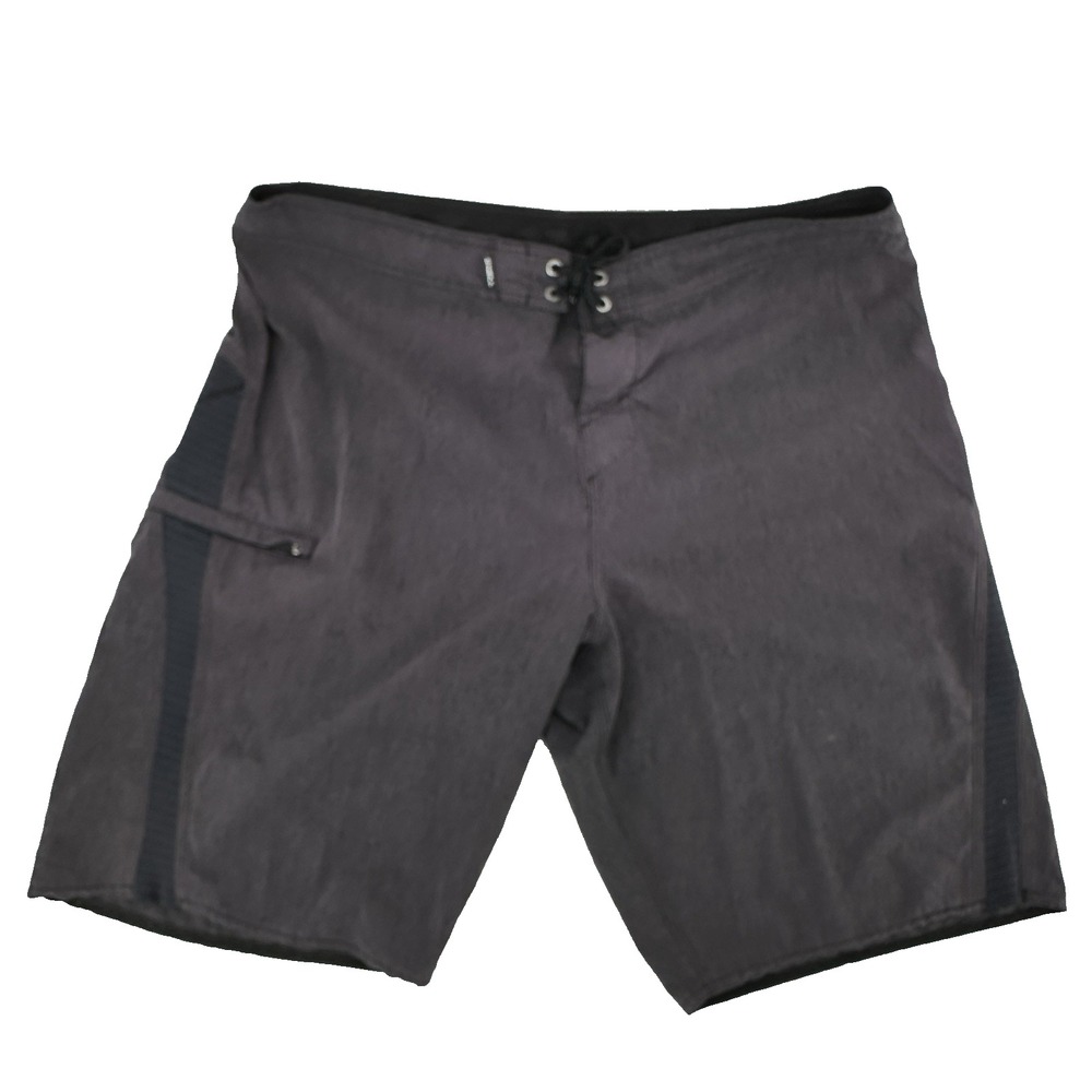 O'Neill Superfreak Boardshorts Men's Gray Size 36 Swim Trunks Pool Party
